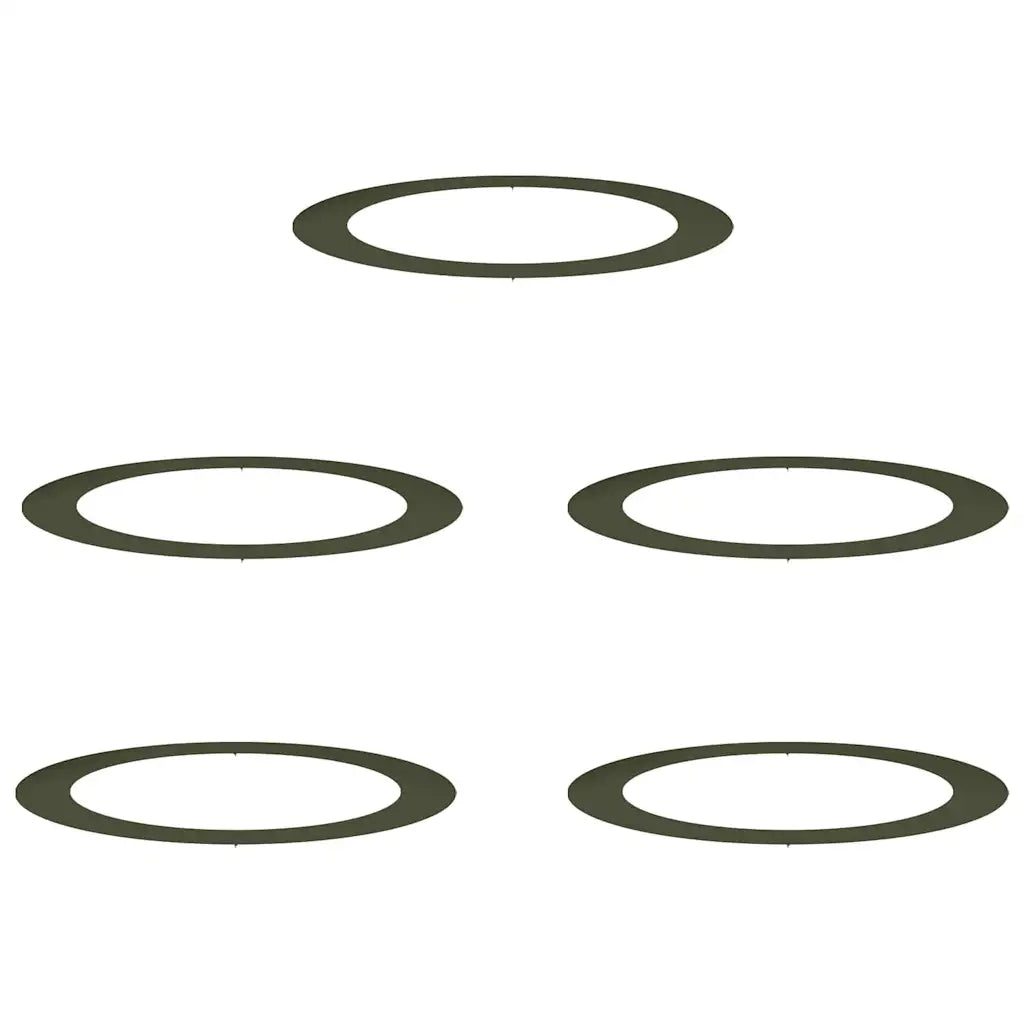 adatto per Anelli d'Albero Piatto 5 pcs Oliver verde Ø90 / 120 cm