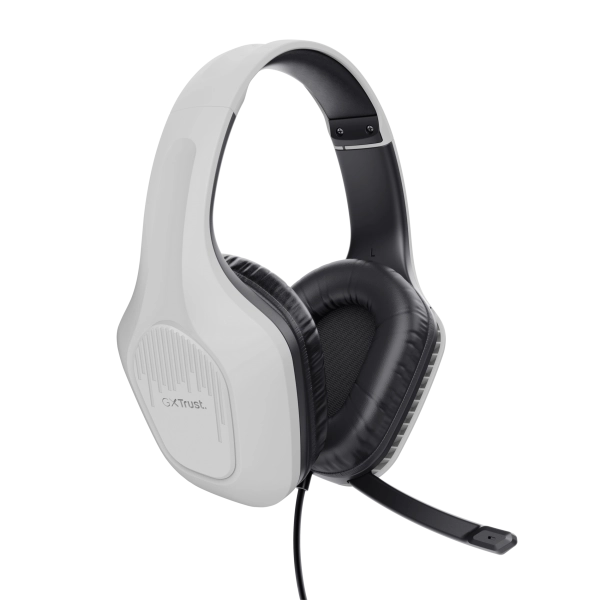 CUFFIE GAMING GXT415W ZIROX LED WHITE