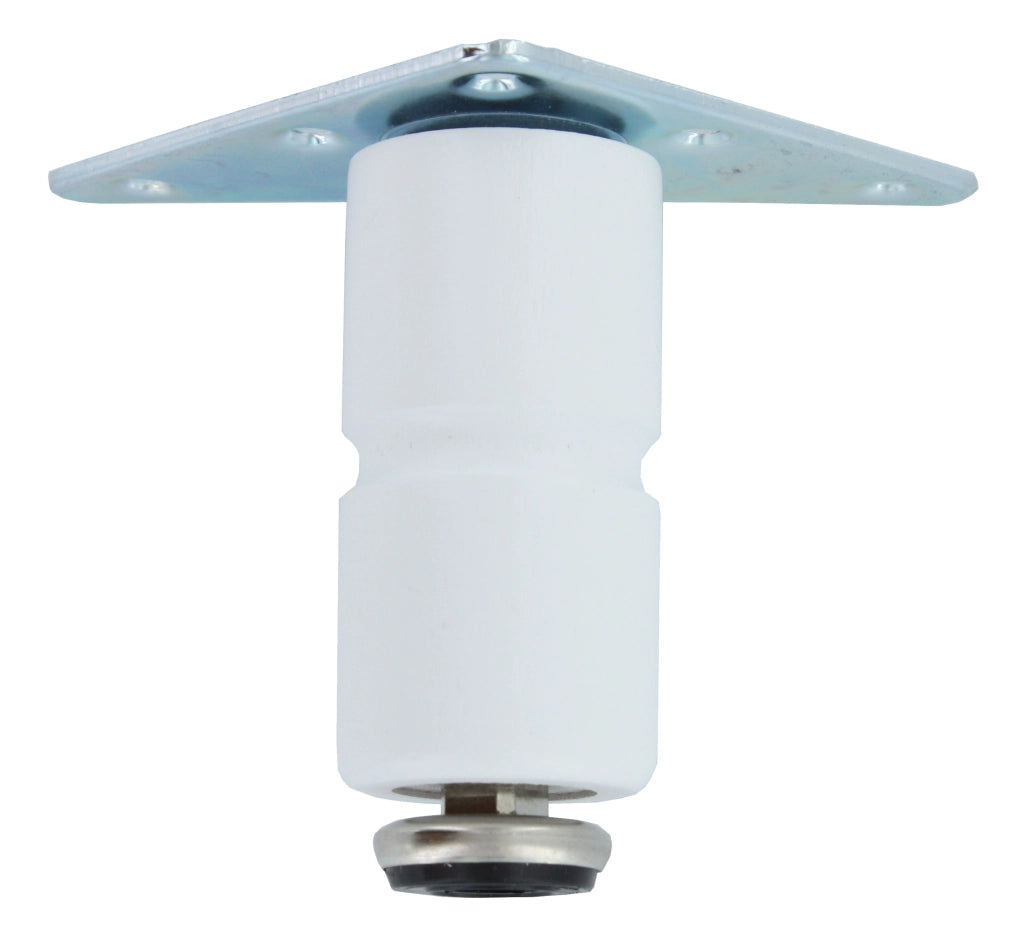 BL PIEDINO REGOLABILE LEGNO 150 MM BIANCO 4 PZ- 2,0 blister