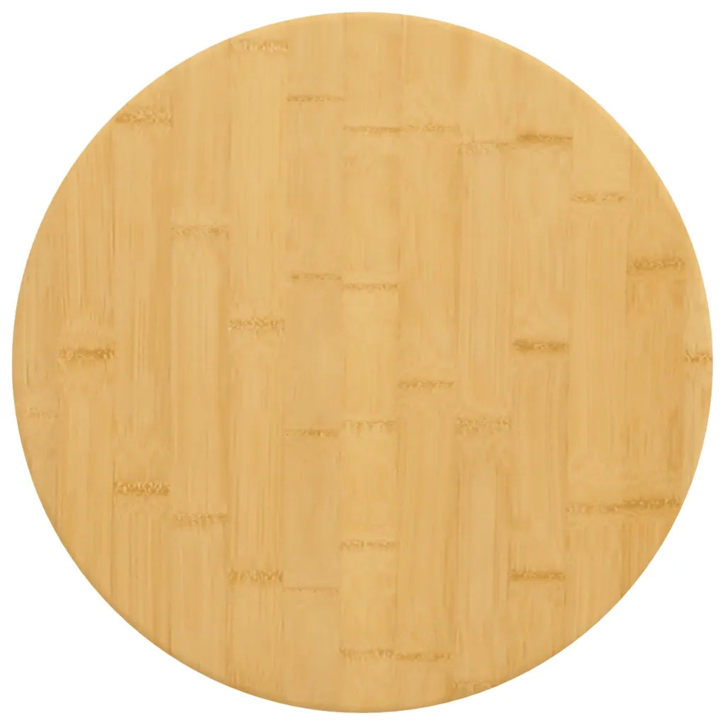 Piano del Tavolo Ø50x1,5 cm in Bambù 352673