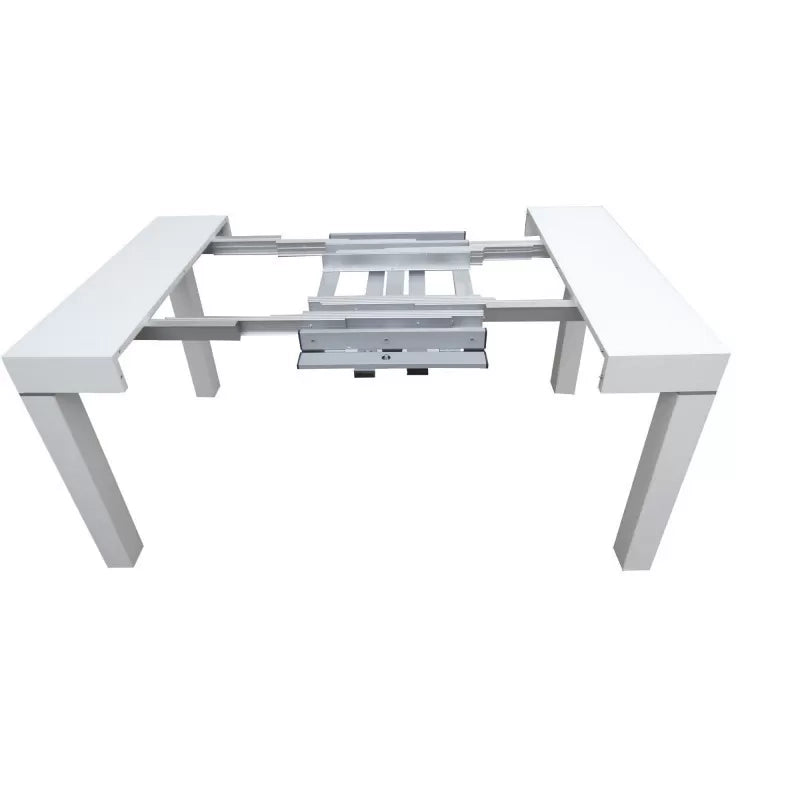 Consolle moderna legno bianco frassinato 110x50x75