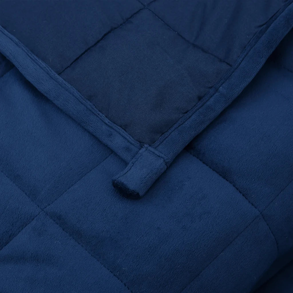 Coperta Ponderata Blu 138x200 cm 6 kg Tessuto 350790