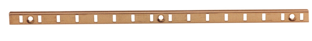 CREMAGLIERA ACCIAIO OTTONATO 9X5 MM DA 2 M- 10,0 pz