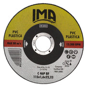 Mola Abrasiva per Gold Plastica PVC 50 Pezzi Ø 115 X 1,6