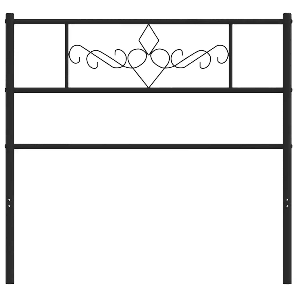 Testiera di Ricambio in Metallo Nero 100 cm 355296