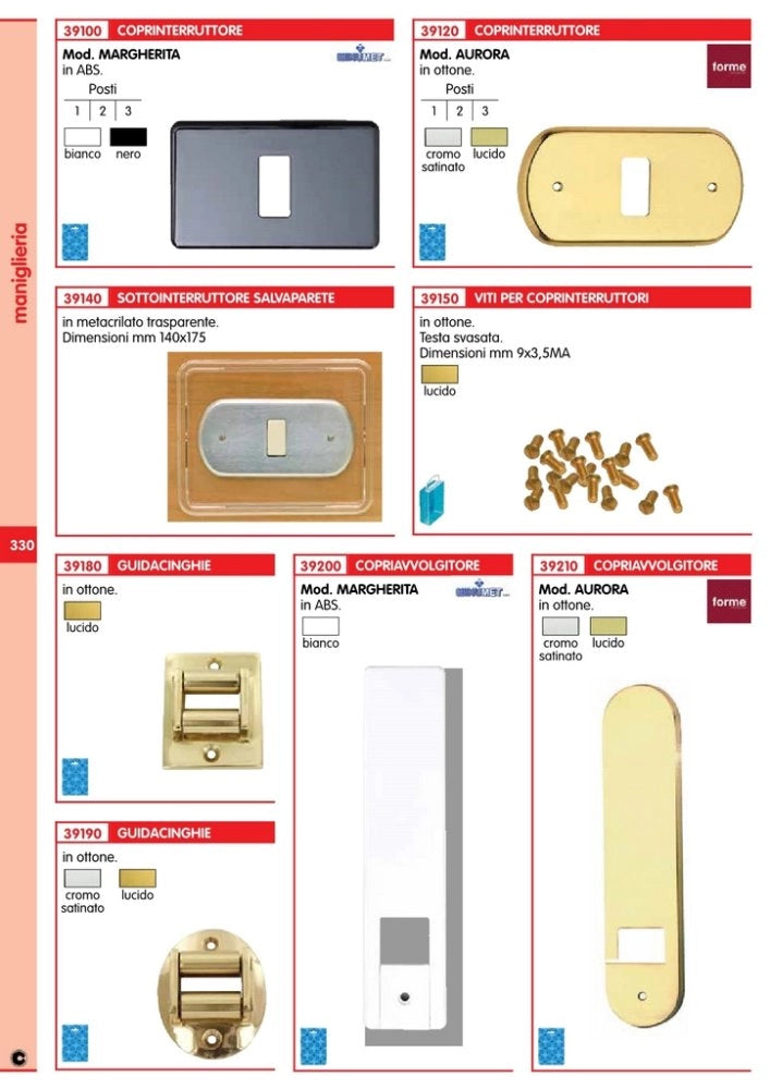 1blister bl guidacinghia ovale ottone luc. cod:ferx.87107