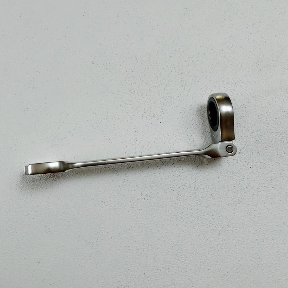 Benman 17mm chiave combinata a cricchetto snodata professionale