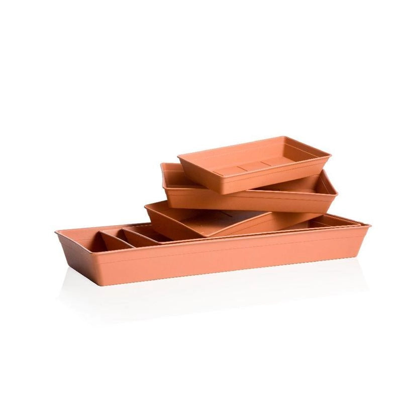 SOTTOCASSETTA BAMA - PP TERRACOTTA CM 40X18 H.CM 5,5- 10 pezzi