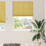 Tenda a rullo Giallo 100 x 220 cm Bambù 42006869