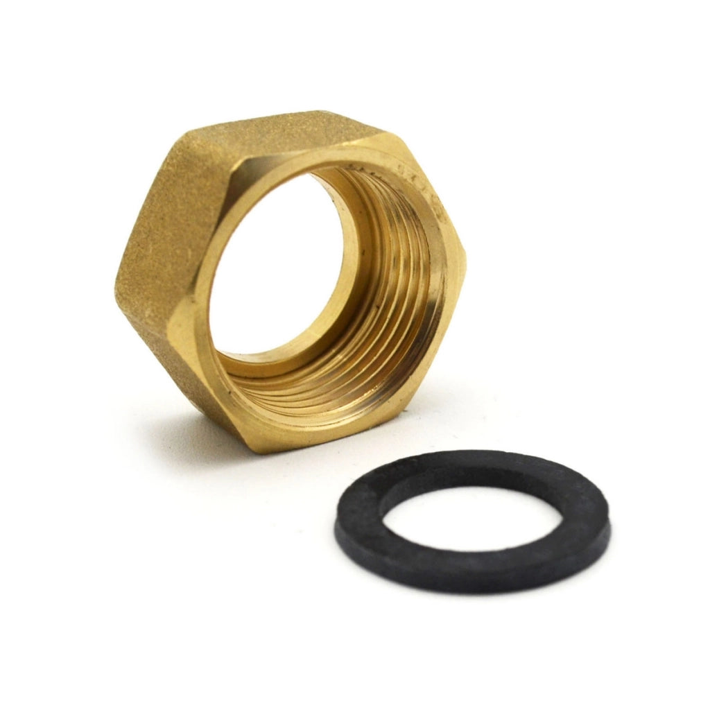 DADO IN OTTONE PER TUBI GAS + GUARNIZIONE- 3/4- MARAL- pezzi 1
