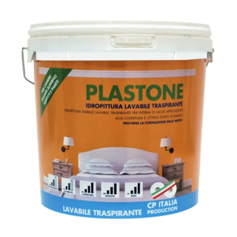 IDROPITTURA LAVABILE PLASTONE  5 L  1 PZ