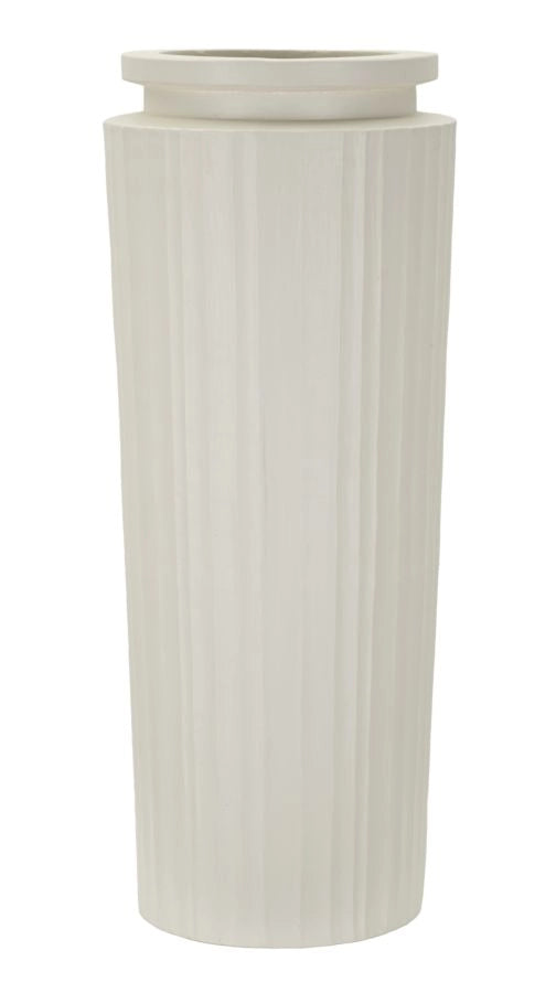 Vaso High Ø32x80 cm in Mgo Crema