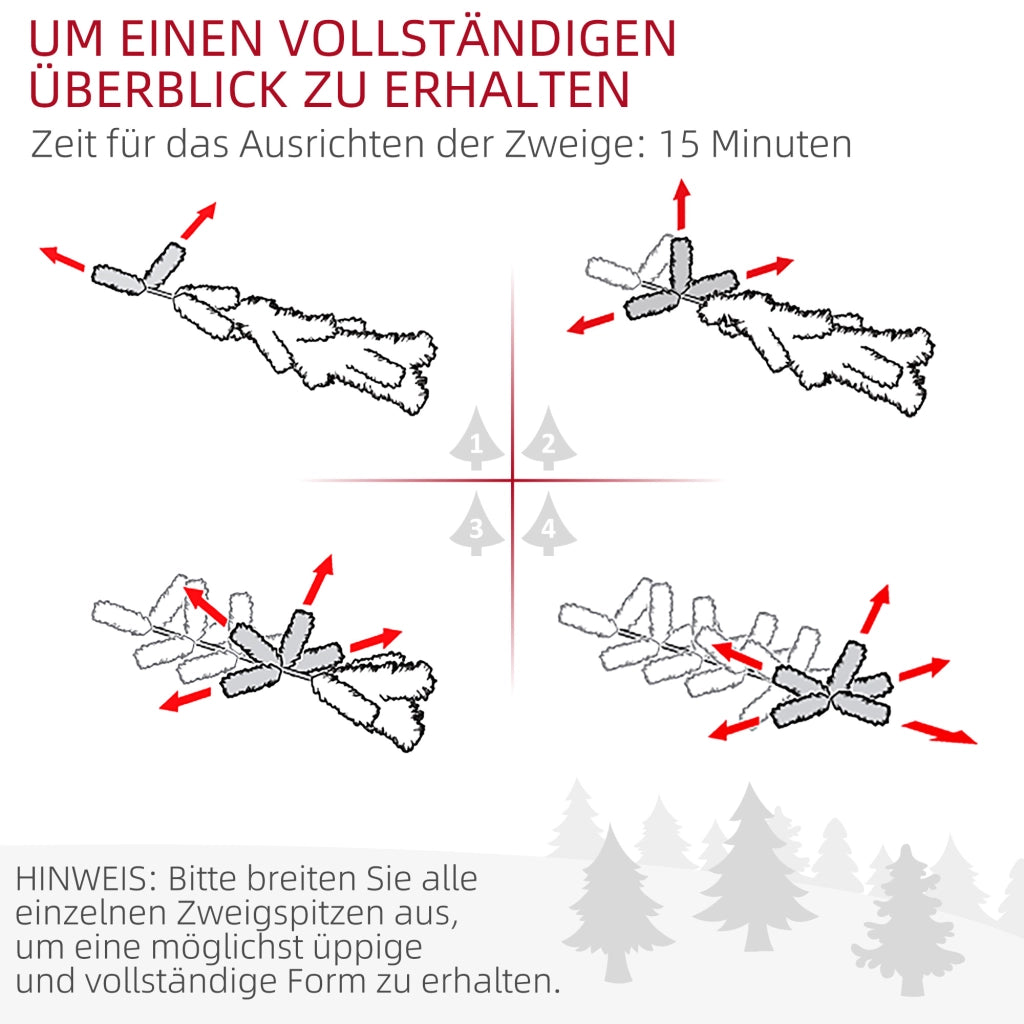 Albero di Natale Artificiale ¨C Minimal ¨C Verde 183 cm