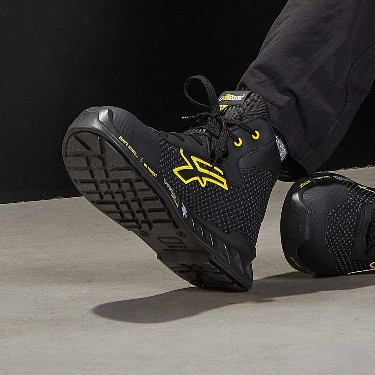Scarpe Antinfortunistica Alte S3 Src Redleve Joe Colore Nero Misura 40 U