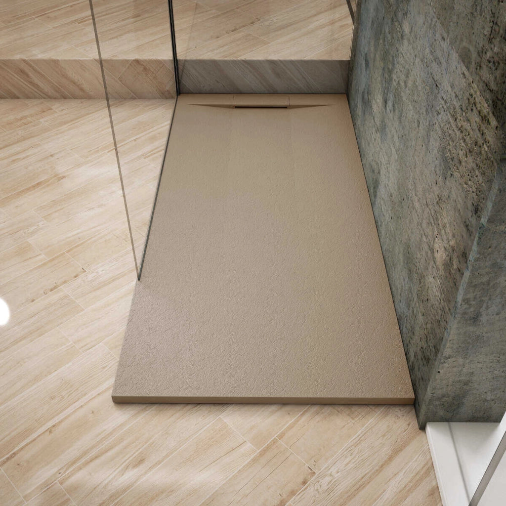 Piatto doccia OPALO 80x140 cm Nero griglia Nero