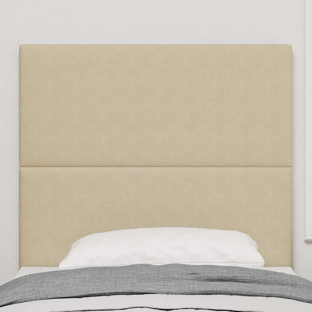 Testiera Grigio Verde Chiaro 90 cm Tessuto in Cords 3337719