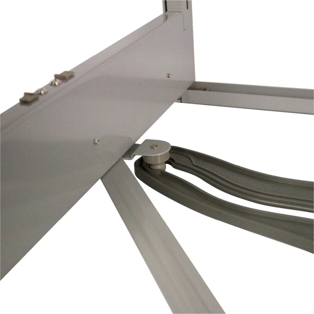 4 Cestelli in Acciaio Inox per Mobile ad Angolo Cieco 90-100cm Mano Destra