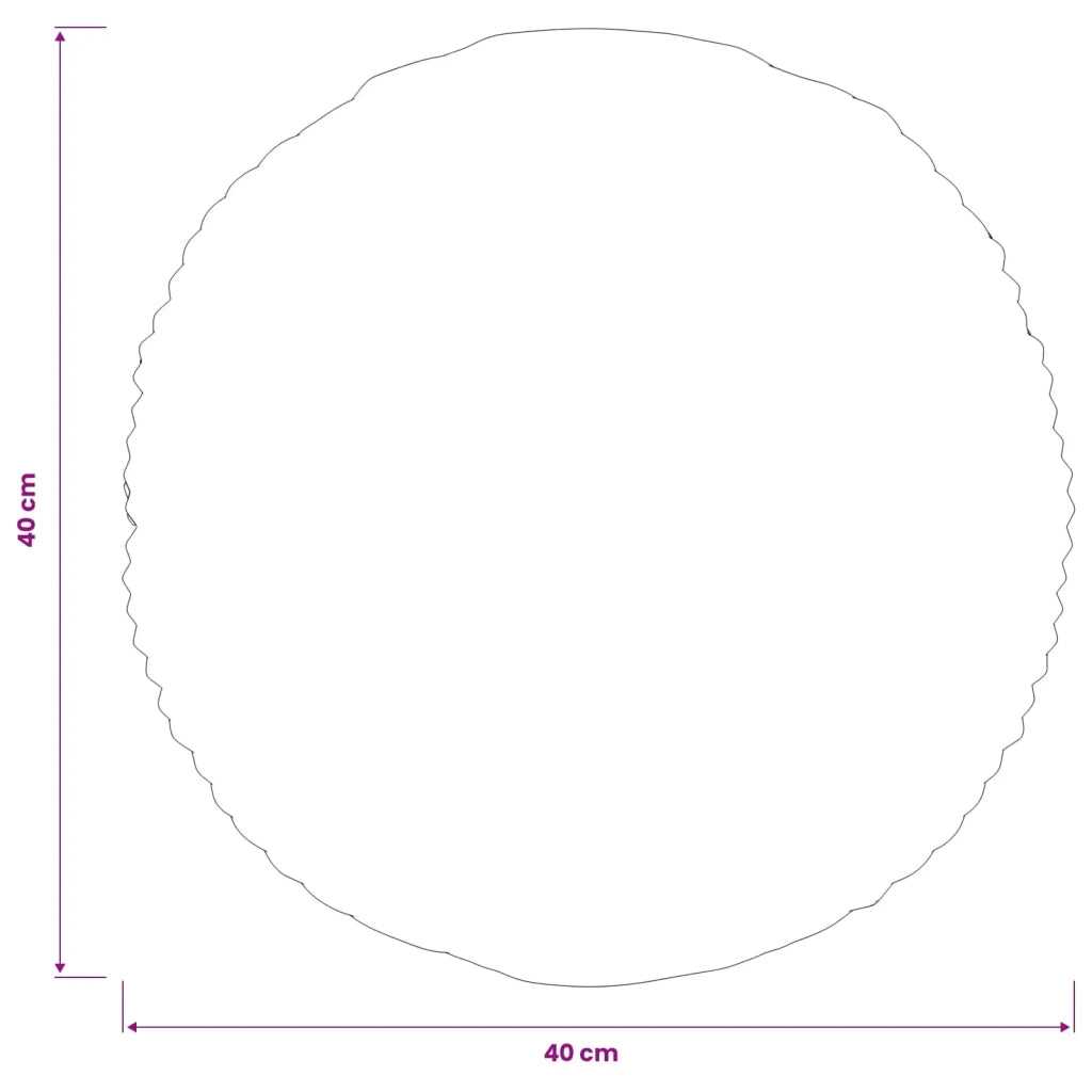 Federa 6 pz HEERLEN Blu Diam. 40 cm corduroy 922280