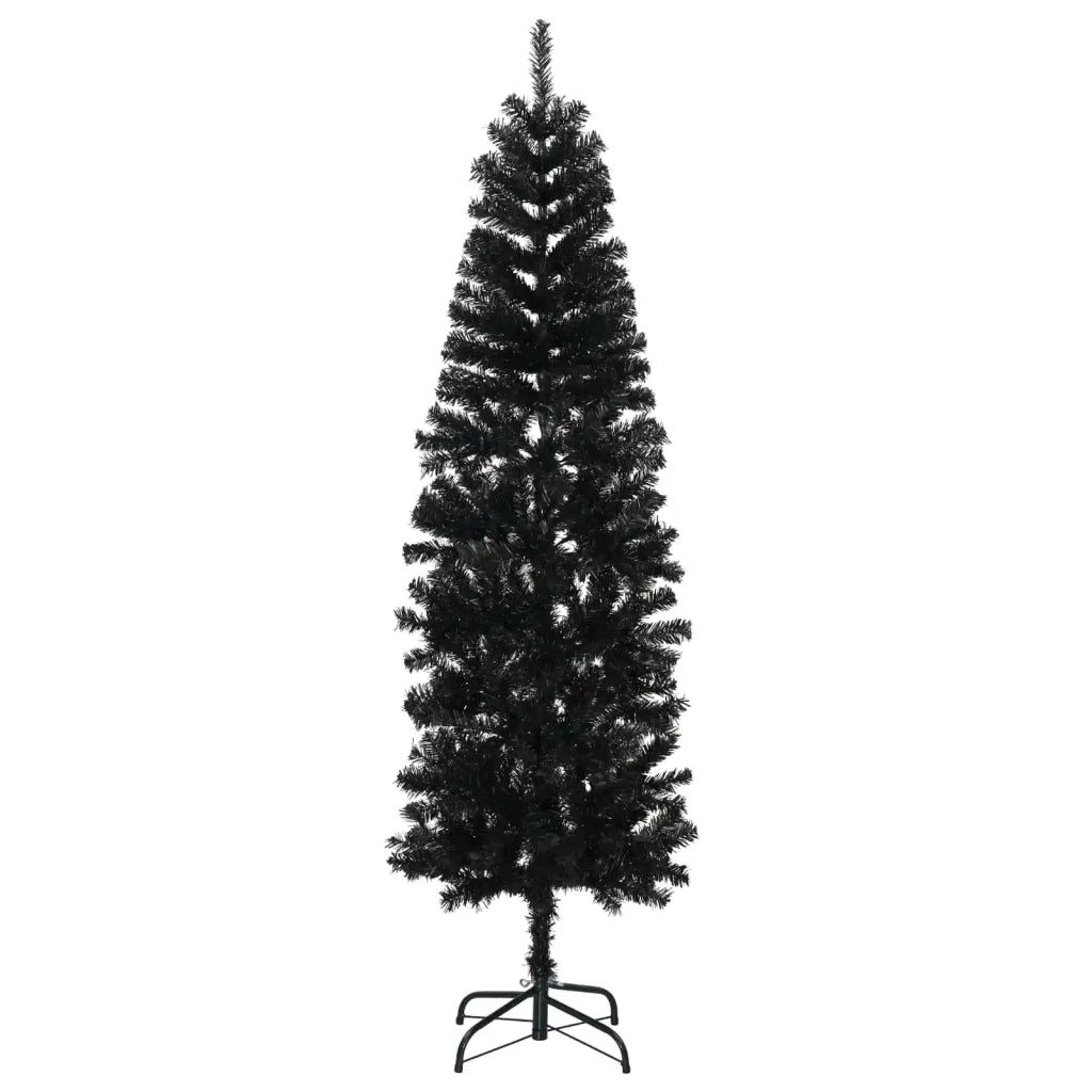 Albero di Natale Artificiale Sottile 240 cm 300 LED 3461119