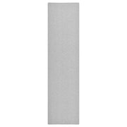Tappeto Corsia Grigio Chiaro 80x300 cm 326996