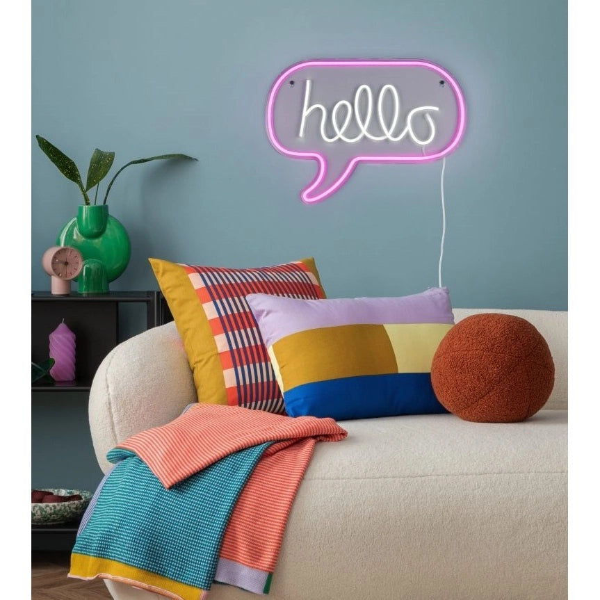 APPLIQUE LED HELLO 5W H31CM VIGNETTA