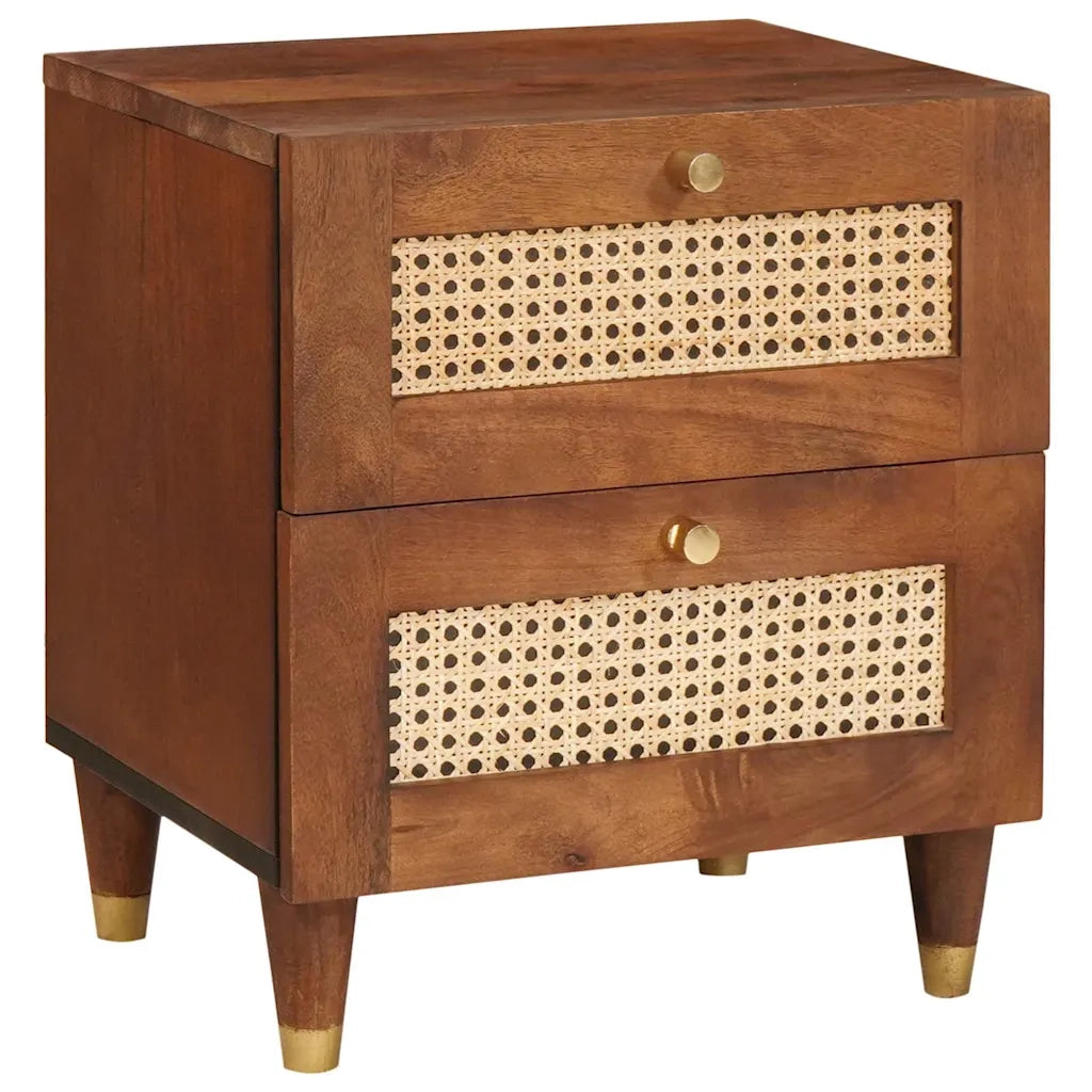 Armadio da Notte con cassetto 2 pcs Marrone 40 x 33,5 x 46 cm 4018879