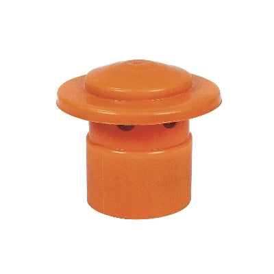 TESTA ESALATORE ARANCIO- Diam. 140- ESCLU- pezzi 1