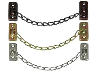 CATENELLA RITIENI PER FINESTRA TIPO LEGGERO IN ACCIAIO- - mm.160 acciaio bronzato - 10 pezzi