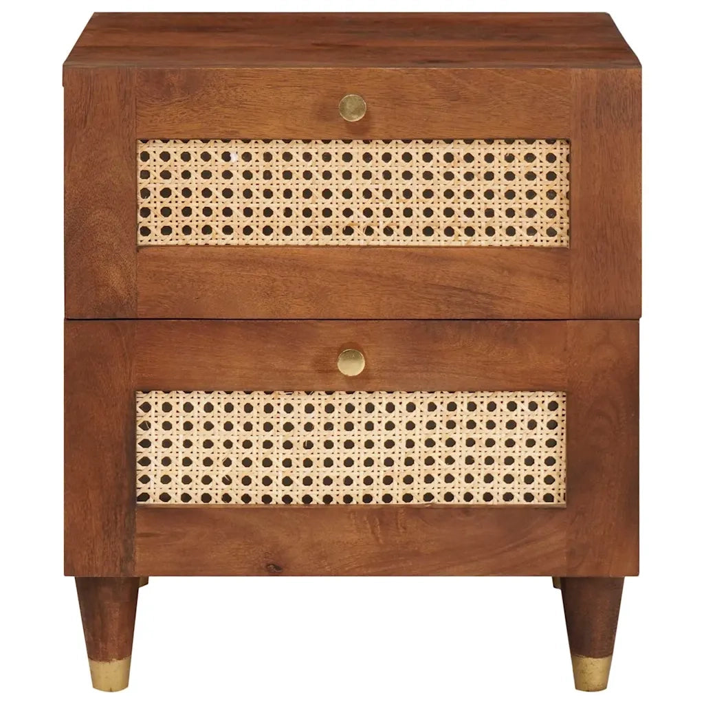 Armadio da Notte con cassetto 2 pcs Marrone 40 x 33,5 x 46 cm 4018879