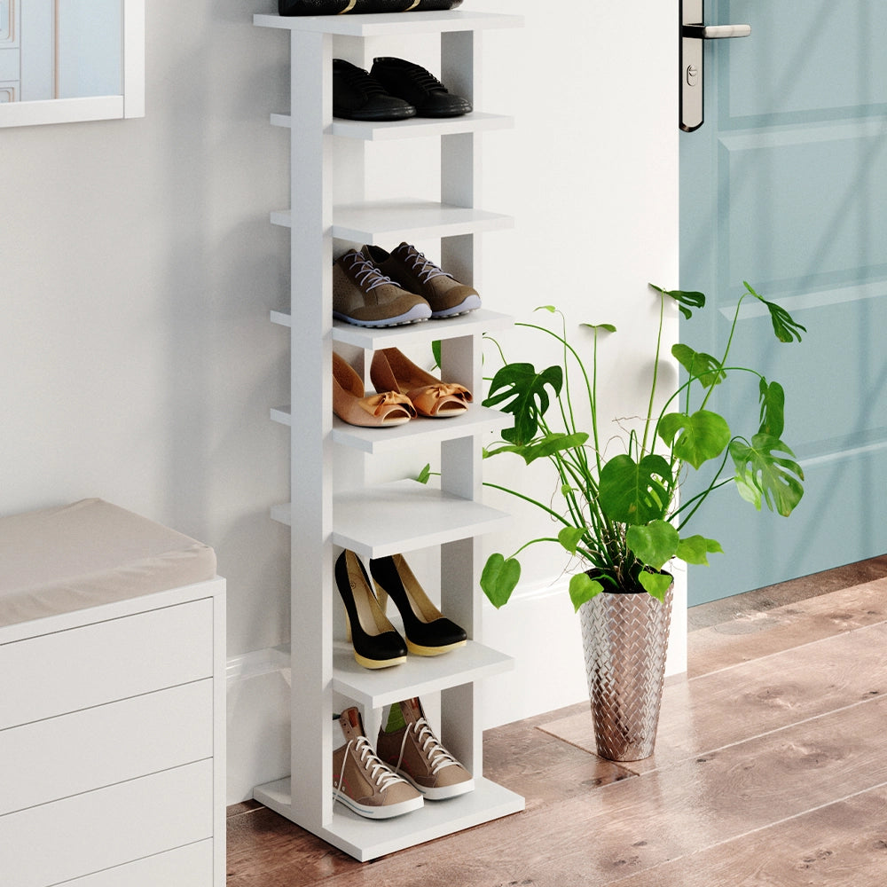 Vicco Scarpiera Bianco 26.7 x 110 cm