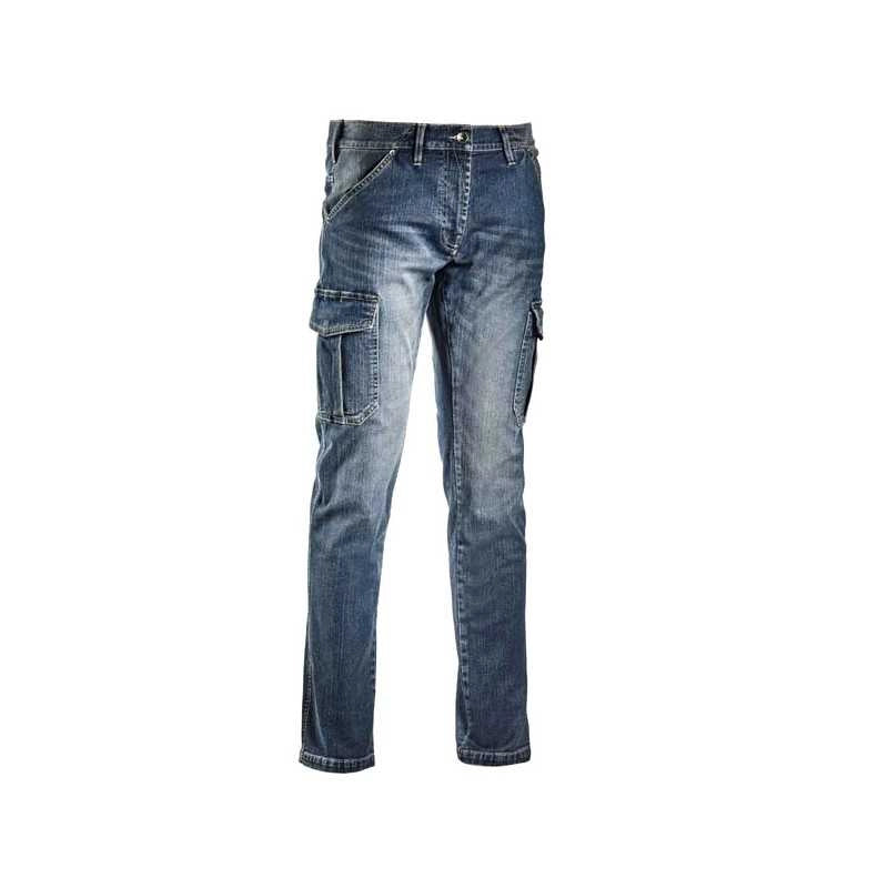 Pantalone Jeans Blu W. XL Cargo Stone Diadora