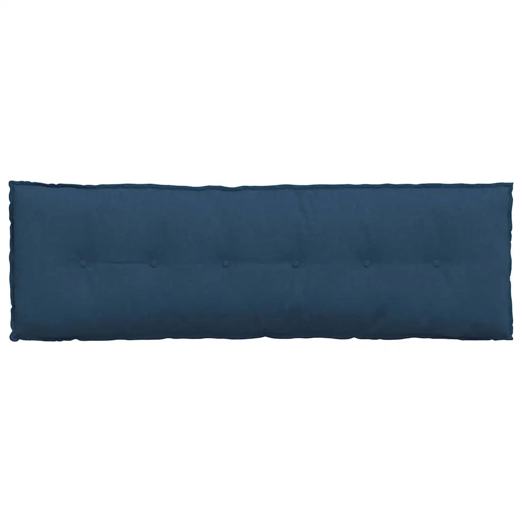 Cuscino per Schiena Blu 160 x 19 x 50 cm Tessuto 42014881