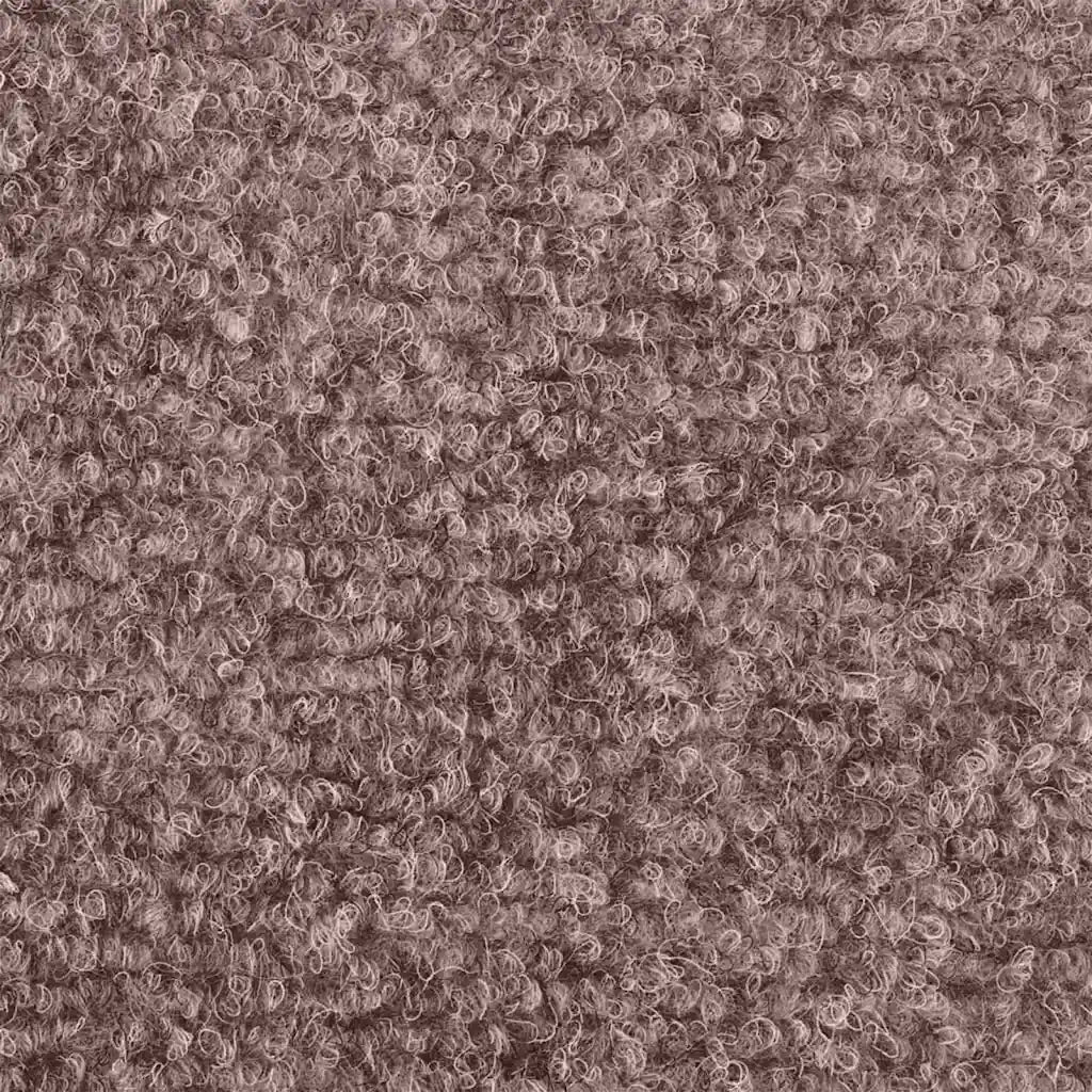 Tappetini per scale autoadesivi 15 pz 65x21x4 cm Marrone Chiaro semicircolari grandi 132696
