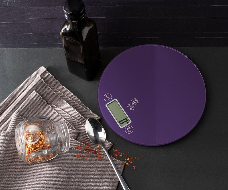 Berlinger haus BH-9434 Bilancia da cucina super piatta viola