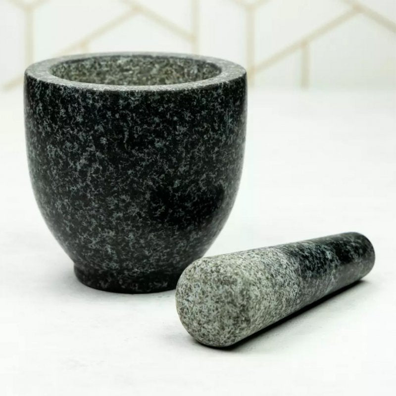 Mortaio in granito Kinghoff KH-1680 per macinare spezie ed erbe aromatiche