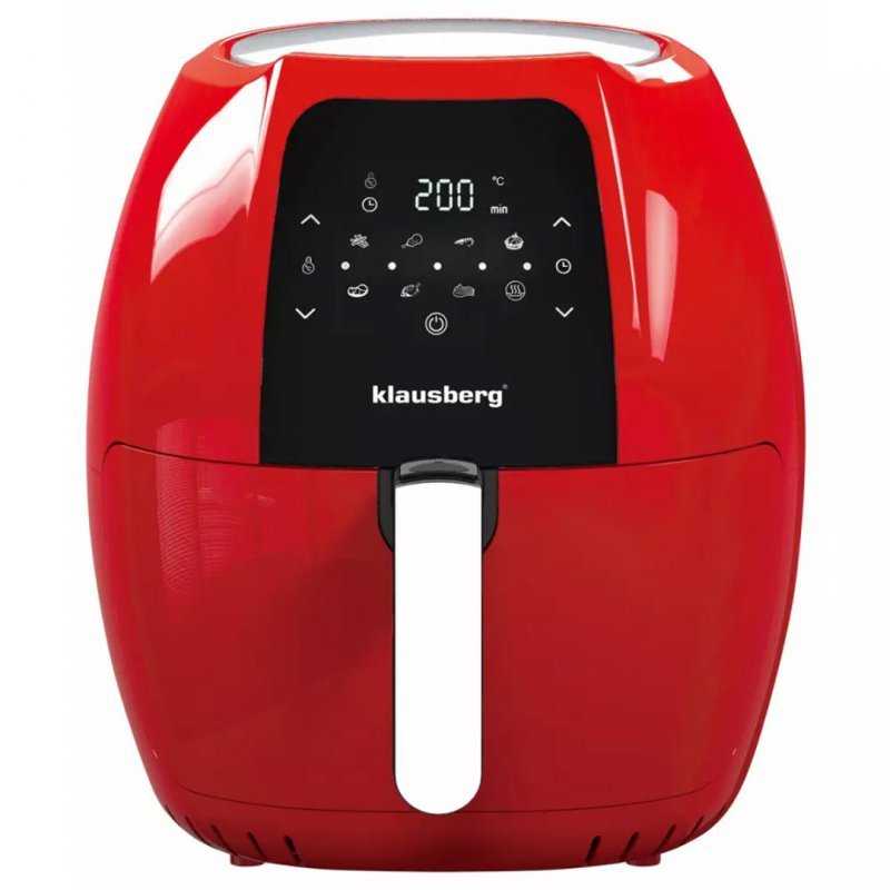 Friggitrice ad aria Klausberg KB-7571 da 1800 W con capacità di 7,7 l e touchscreen