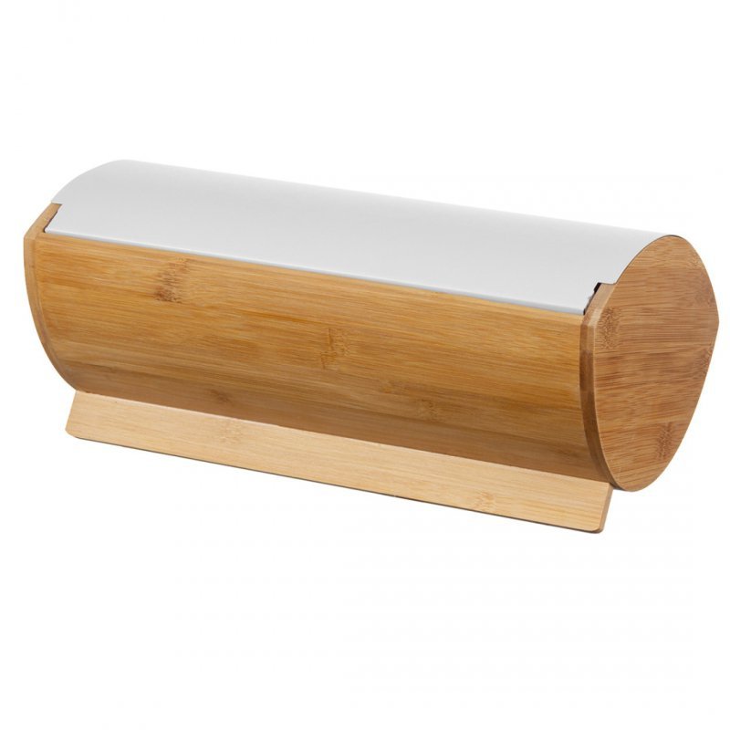 Brunbeste 2702 Elegante set di scatole per il pane in bambù con contenitori e coltello