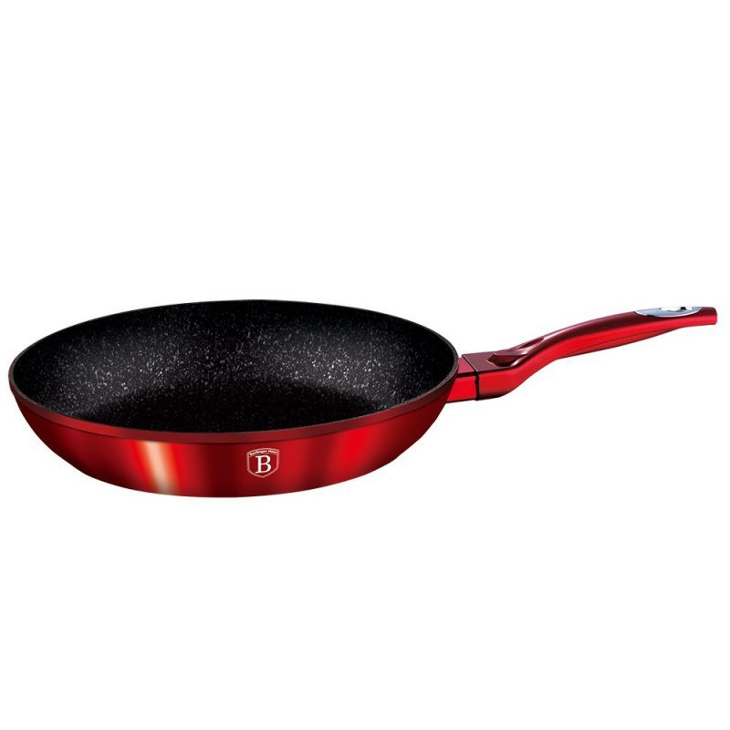 Berlinger haus BH-1226 Set di pentole in granito Red Metallic Line