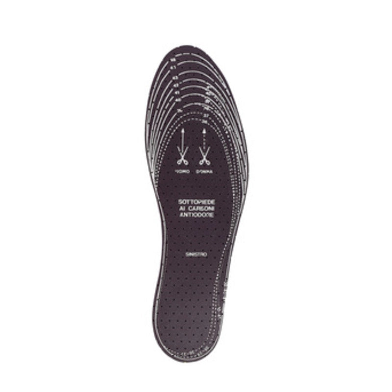 SOLETTE DX-SX CARBONE MISURA DA 36 A 46- 24,0 paia