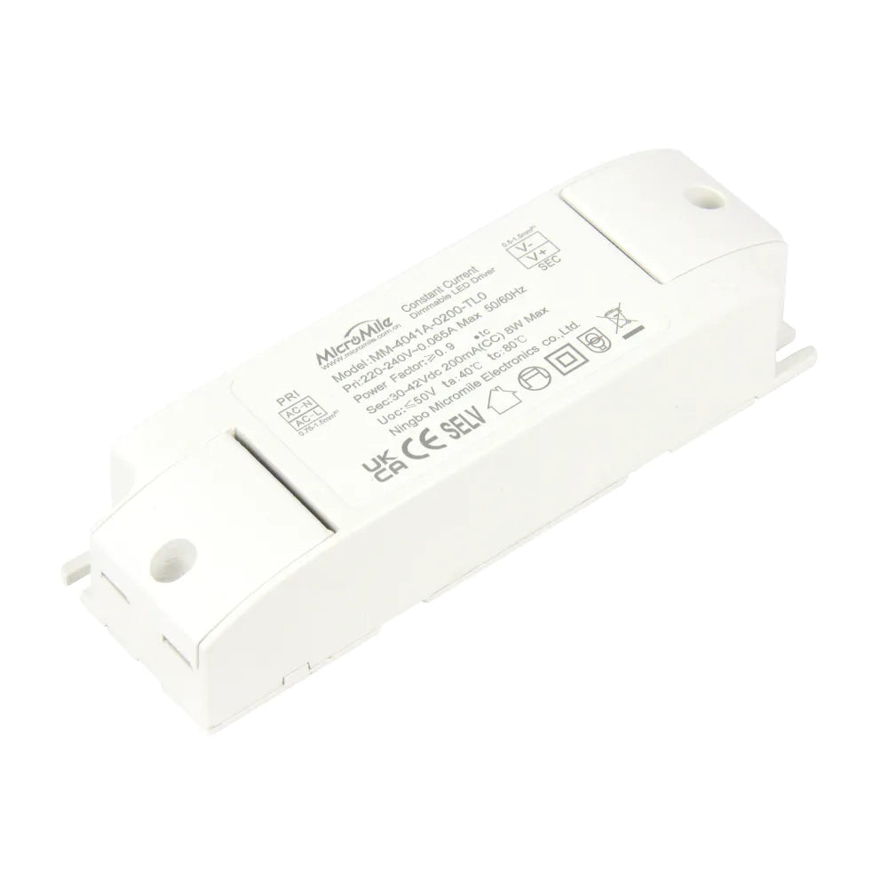 Alimentatore dimmerabile TRIAC per pannelli LED da 6W