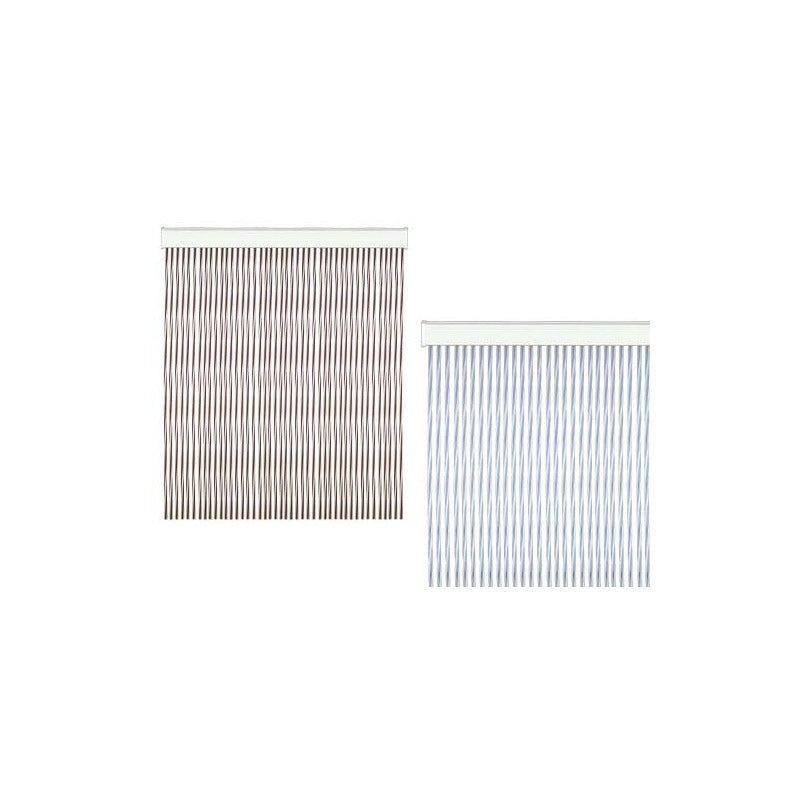 TendaTwist per porte in PVC antirumore antimosche Bianca cm 125X240