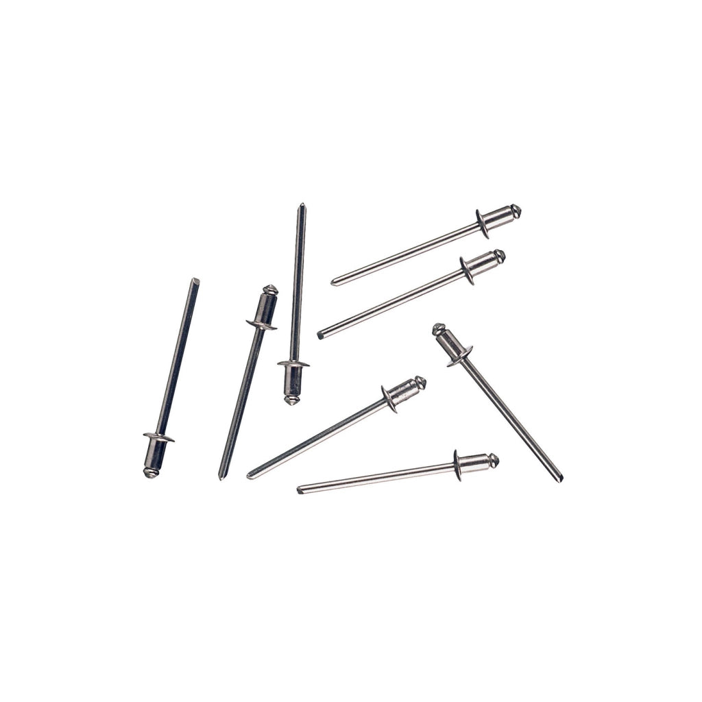 Rivetti ciechi in alluminio Ã˜ 3,0 x 6 mm. 50 pz.