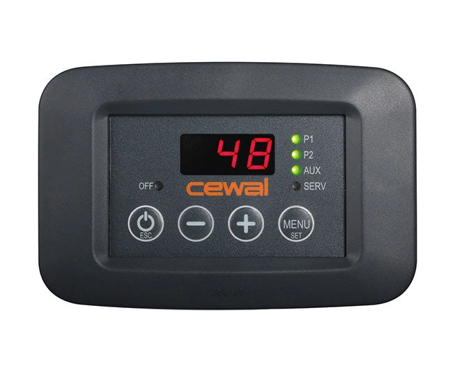 CENTRALINA ELETTRONICA DA INCASSO PER CONTROLLO TERMOCAMINI MODELLO TRONICAM DGT 230V   CEWAL SPA
