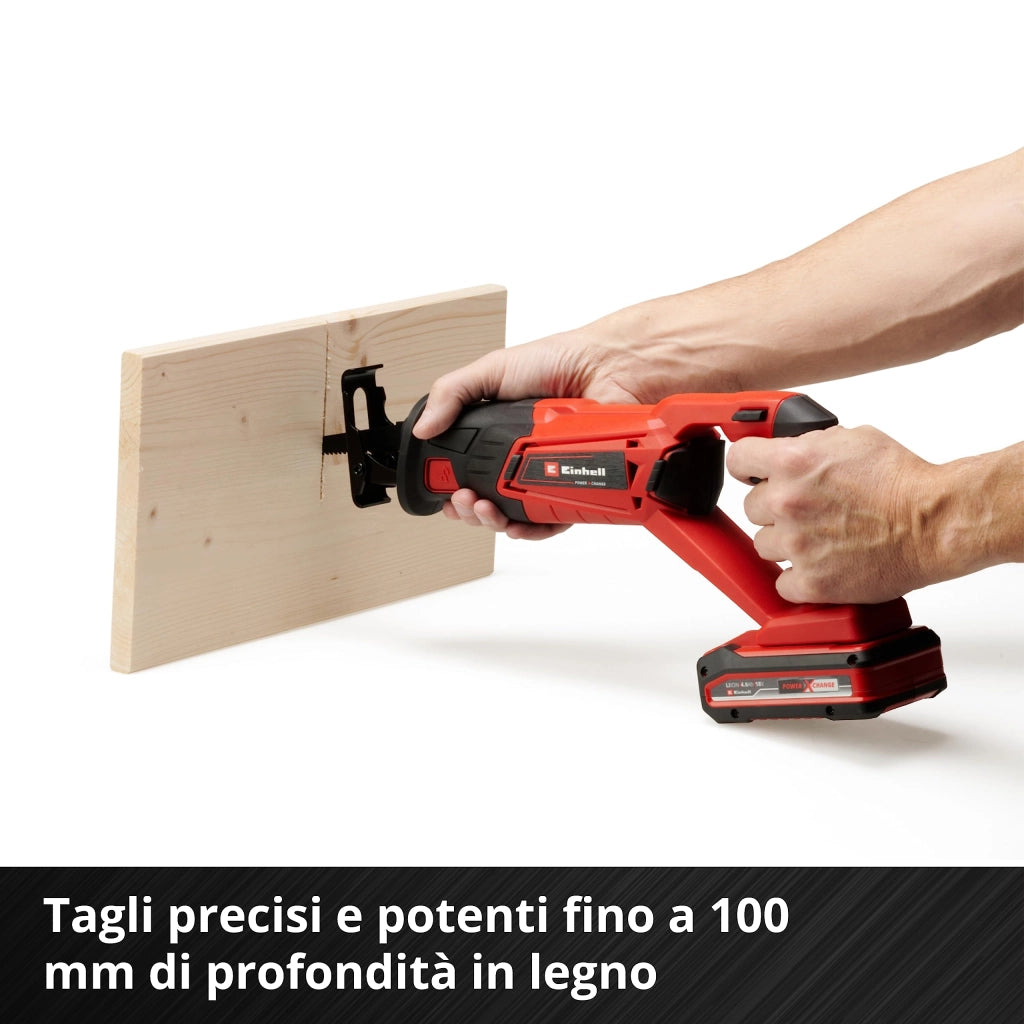 Sega a Gattuccio Batteria Teap 18 Li Solo Einhell Volt 18 Xchange Solo