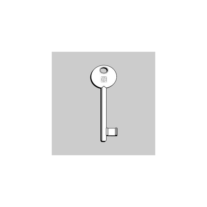 CHIAVE TIPO PATENT OTTONE 6P2S - PASSEPARTOUT - 5 pezzi- SILCA