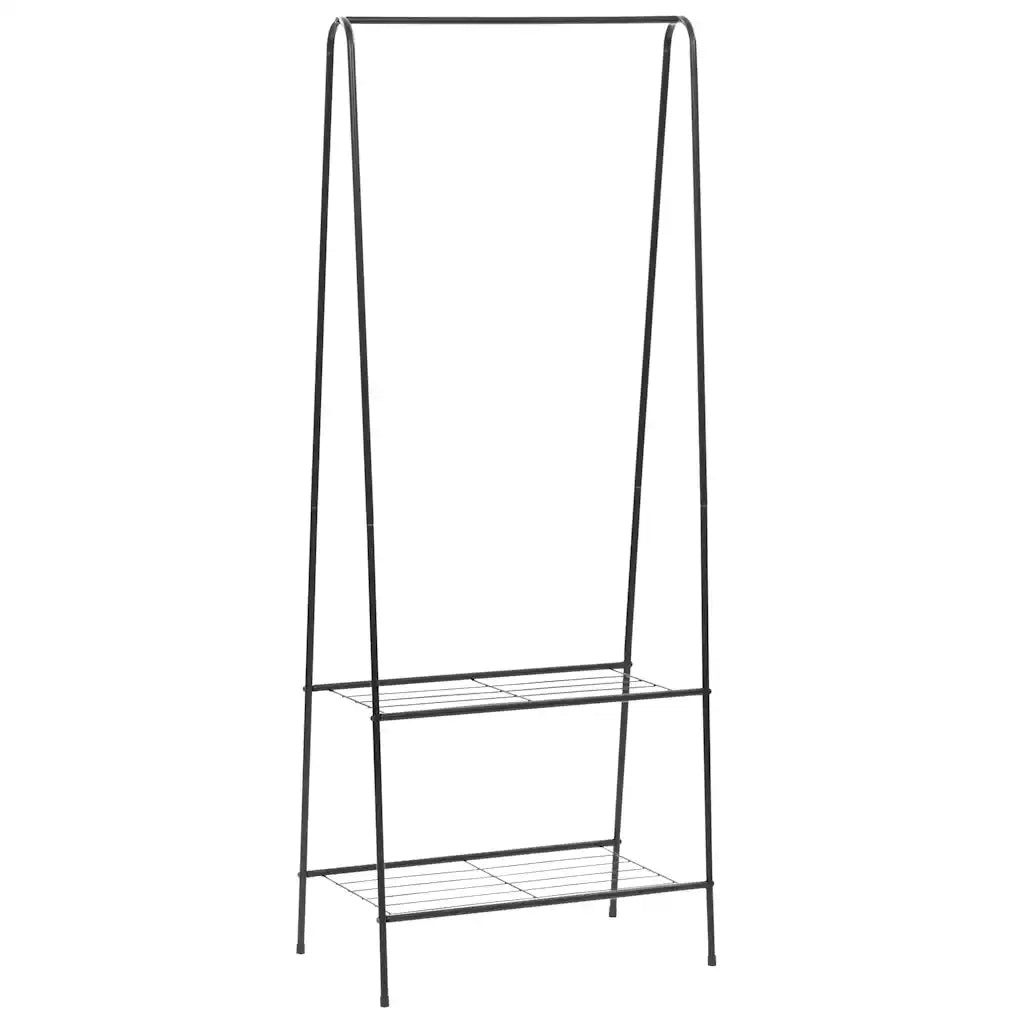 Appendiabiti 59x35x150 cm Nero 246724