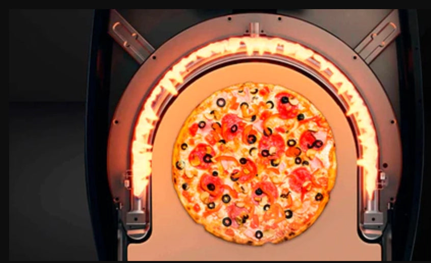 Witt ETNA FERMO Forno Pizza Stone. IN REGALO CARRELLO PORTA FORNO