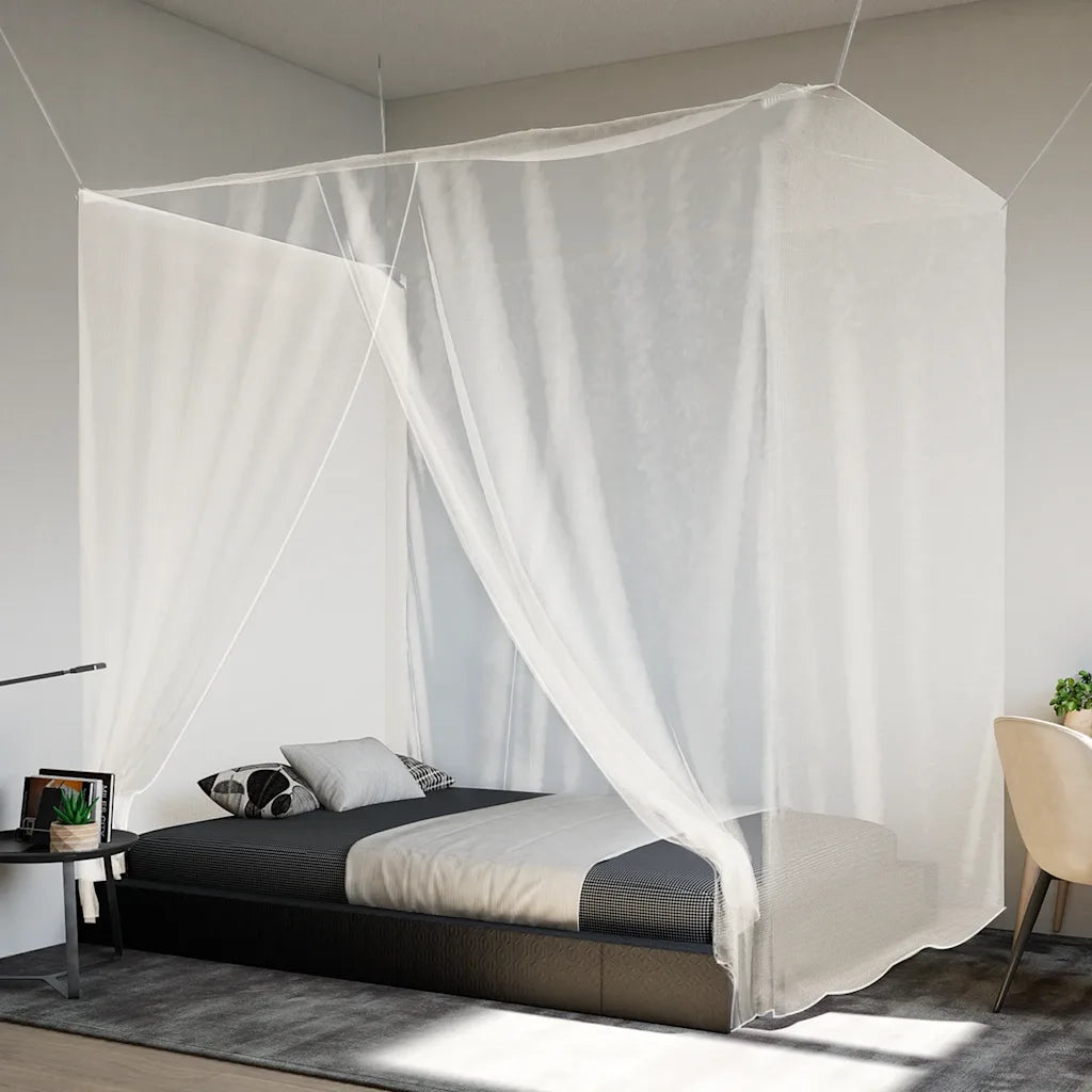 Zanzariera Sospesa 156 Rete Bianca 220x200x210 cm 4010057