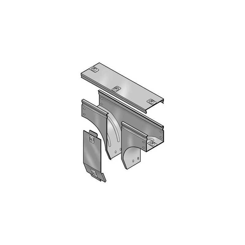 31Axc100Z Derivazione Verticale a T" in Discesa 100X75 mm Z P31