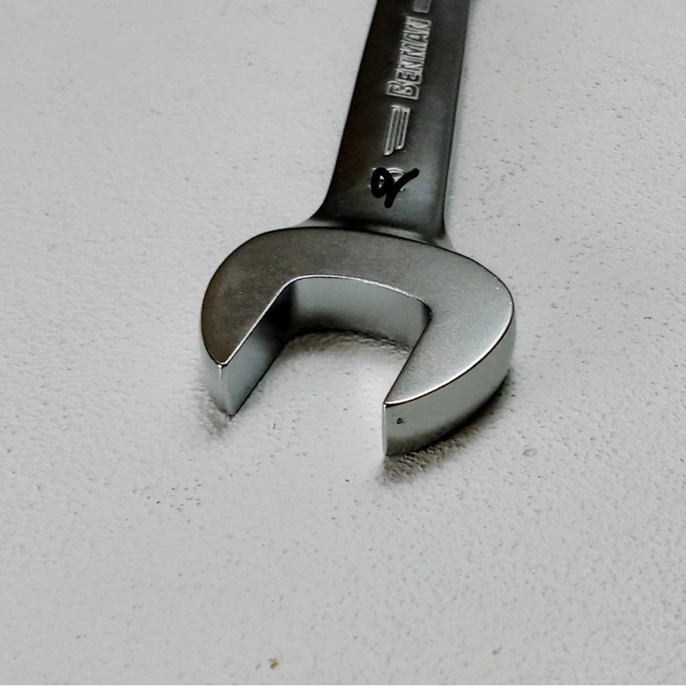 Benman 8mm chiave combinata a cricchetto snodata professionale